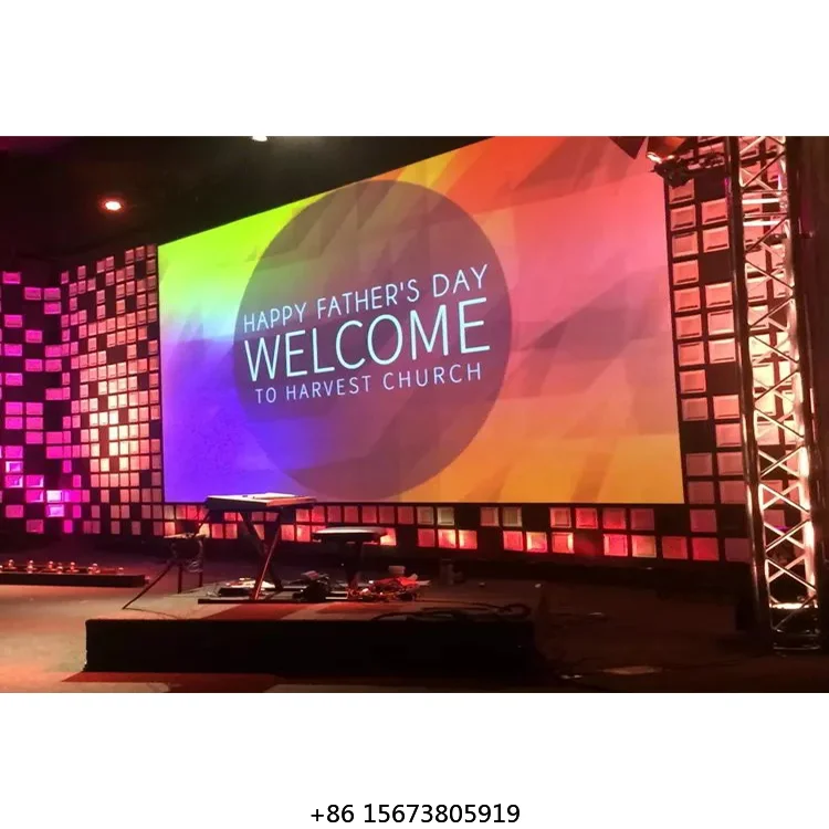 

P1.875 1.8mm Pitch Turnkey Full Color Video Wall Indoor LED Screen Display Stage Rental for Events LED Display Panel