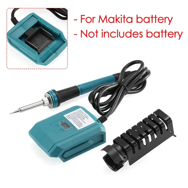 60W Electric Soldering Iron Rechargeable 936 Internal Heat Fast Charge Microelectronics Repair Welder for Makita/DeWalt Battery