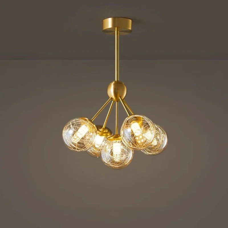 GHJUYIOL Pendant lamp led Chandeliers for dining room pendant lights hanging lamps for ceiling Pendant lamp indoor lighting