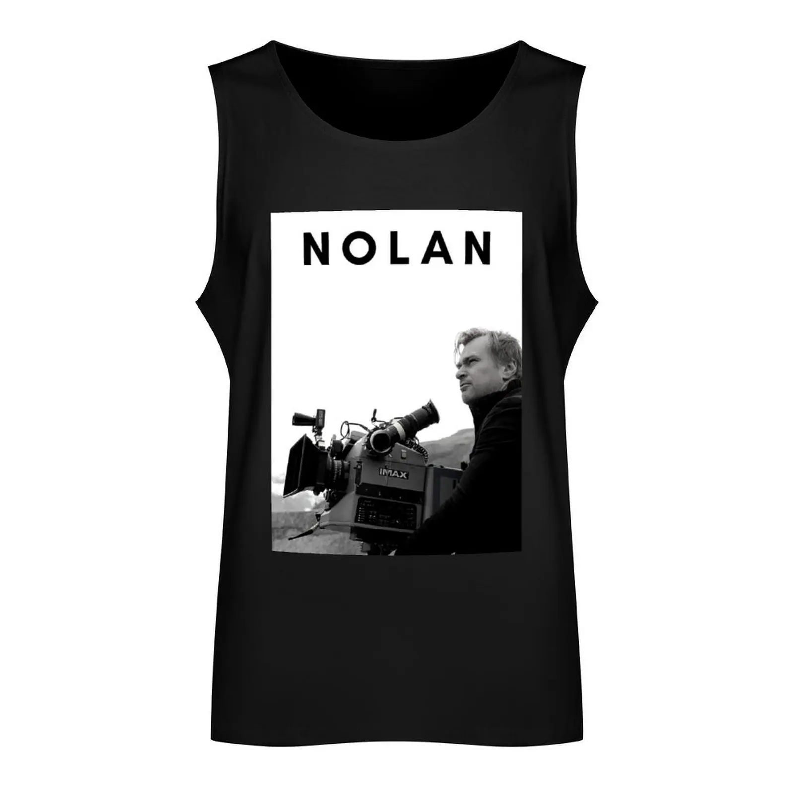 Film Director Christopher Nolan Poster Tank Top Bodybuilding clothing man Sports clothing Men's clothing brands