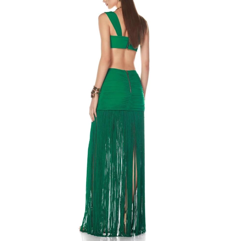 فساتين سهرة أنيقة بحزام سباغيتي مثيرة بدون أكمام فستان المشاهير رائع عالي الجودة للحفلات الراقصة رداء حفلات نسائي مخصص