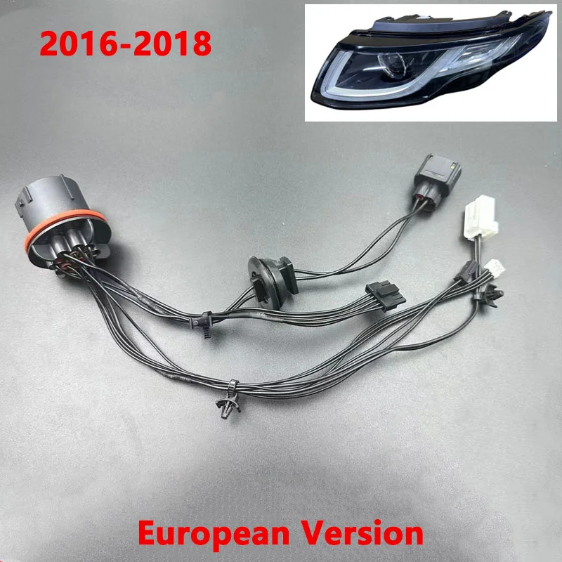 For 2016-18 Land Rover Evoque Headlight Internal Wiring Harness Evoque Headlight Wire Group Low Configuration