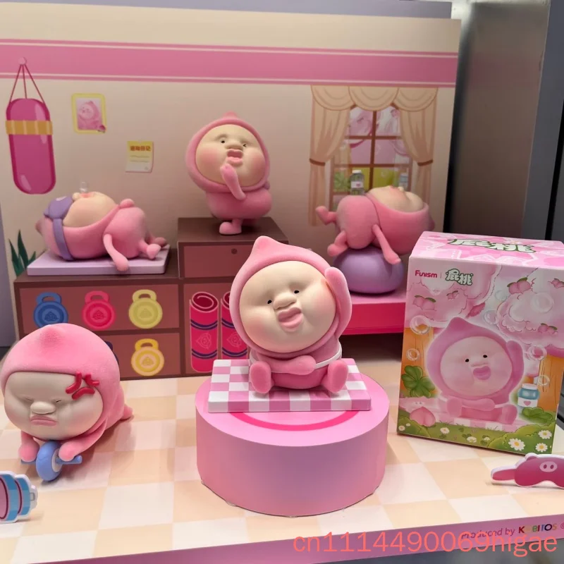 Funism Kobitos Gym Challenges Series Figures Series Blind Box Series Blind Box Plush Blind Box Action Toys Figure Surprise Gifts