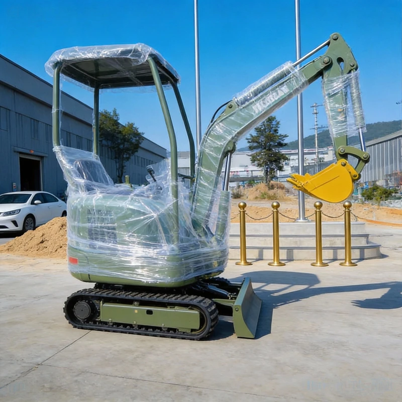 

Мини-экскаватор 1,5 тонны с двигателем Kubota, стандарт EPA/Euro 5, для сельского хозяйства и строительства, дизельный, с комплектом инструментов.