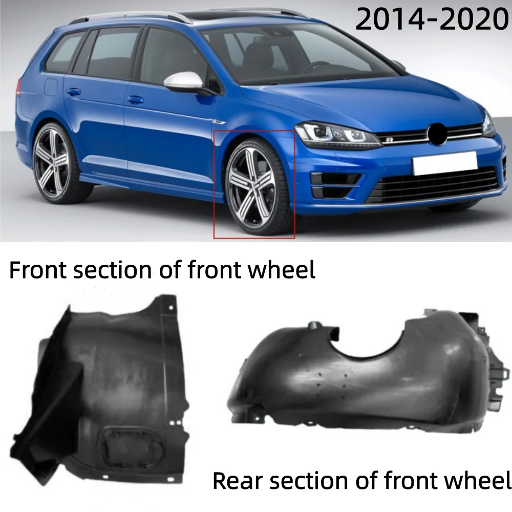 For Volkswagen Golf 7/7.5 front wheel liner mudguard 2014-2020