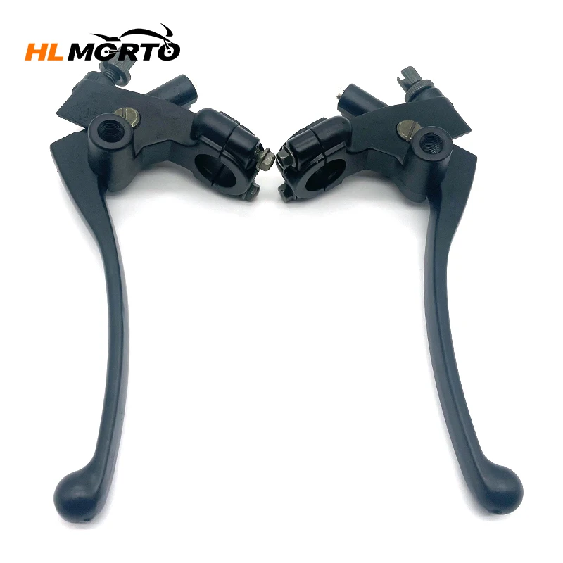 1 par 22mm alavancas de freio embreagem da motocicleta alavanca do freio para honda cg125 150 200 fxd motos cgl125 wy125 pit dirt bike