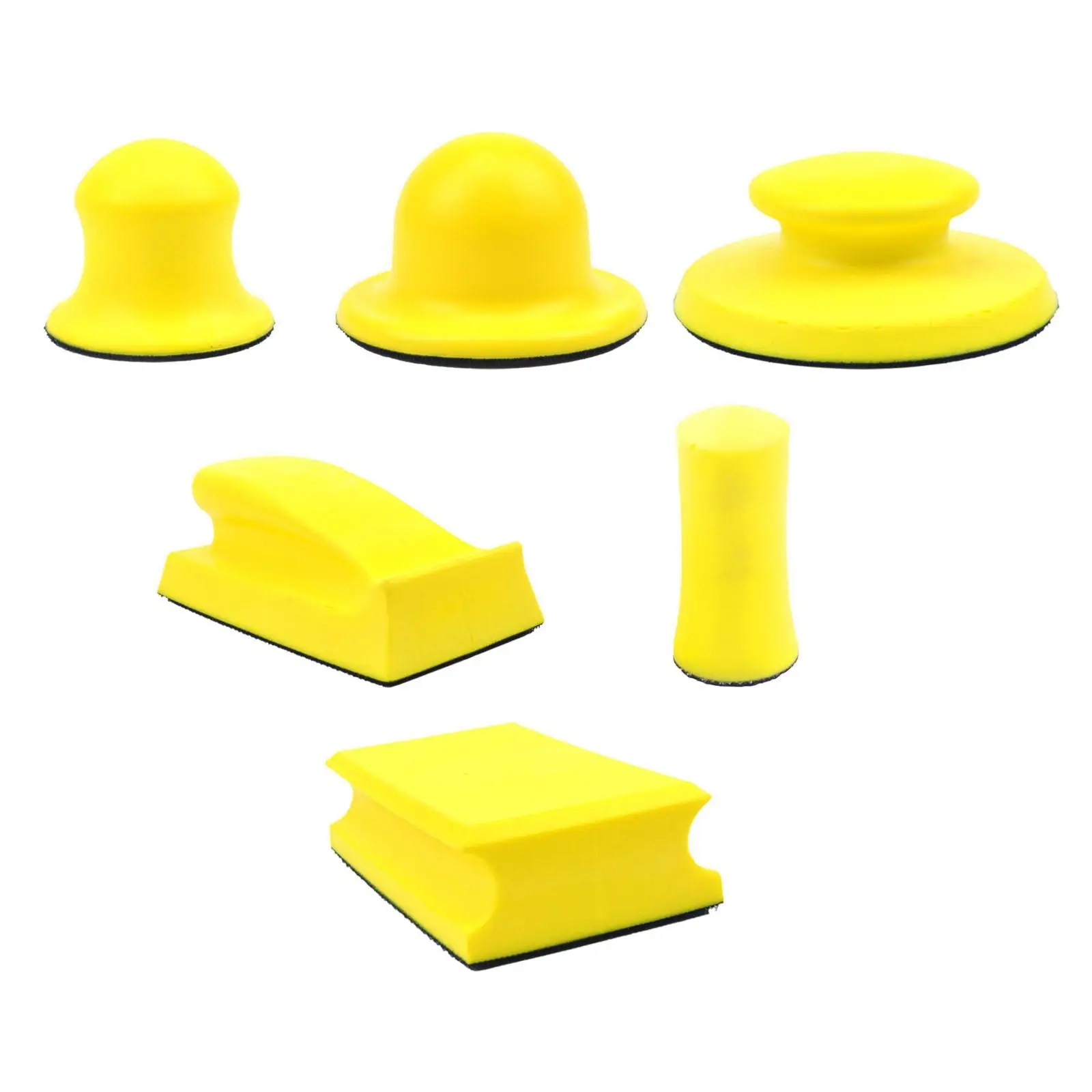 Hand Sanding Block, Handheld Polishing Pad, Sanding Pad for Crafts Auto Body