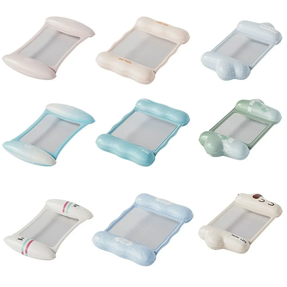 Summer Inflatable Pool Float Mesh Seat Swim Mattress Adults Swimming Float Bed Floating Raft Portable Water Hammock Raft