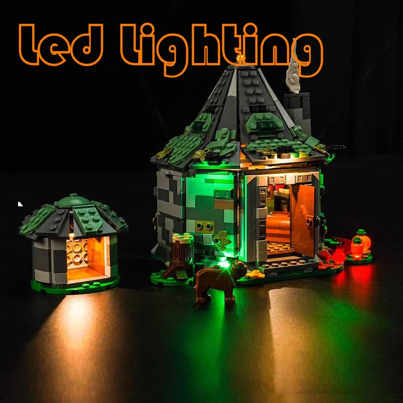 Lighting Set For 76428 Harry  Hagrid Hut An Unexpected Visit Not Include Building Block (Only Led Light Kit)