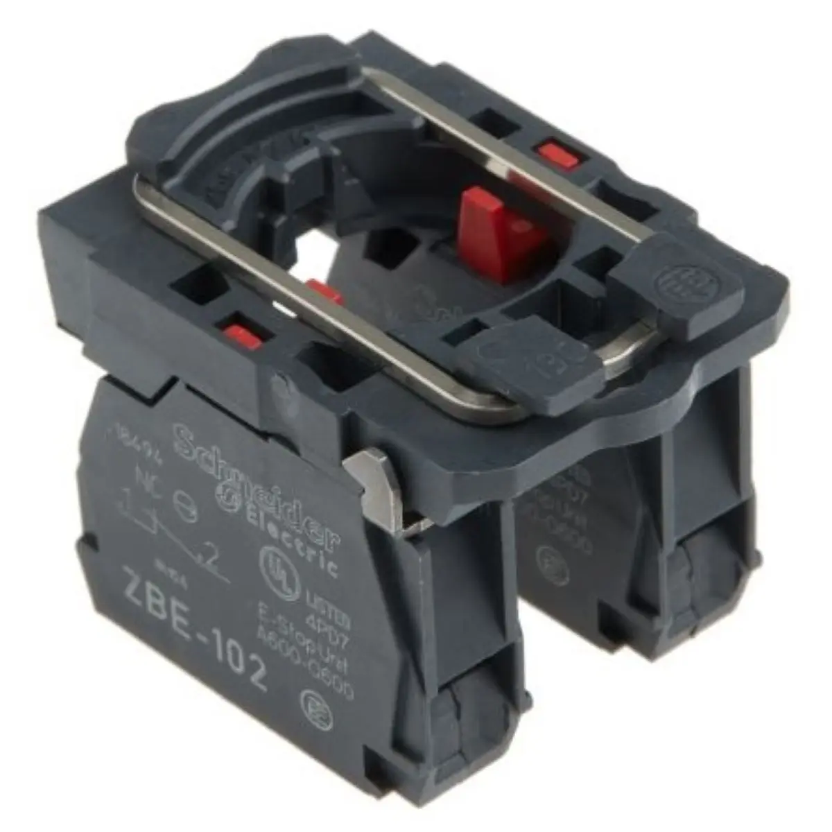 

ZB5AZ104 Одиночный контактный блок с воротником для крепления корпуса