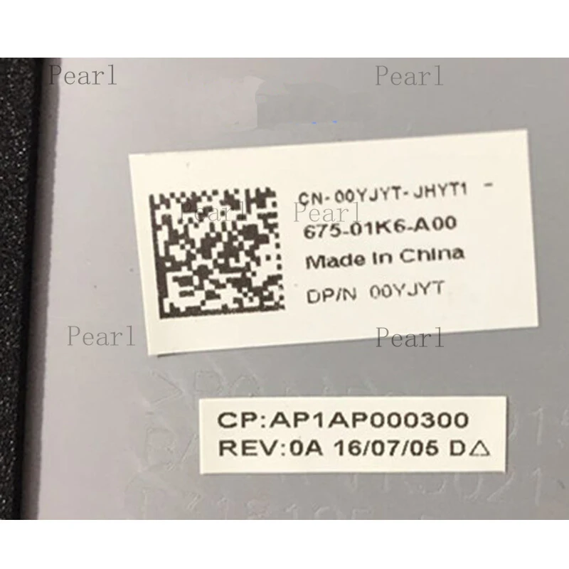 S  For Dell Inspiron 15 5000 5555 5558 AP1AP000300 00YJYT LCD Back Cover Silver