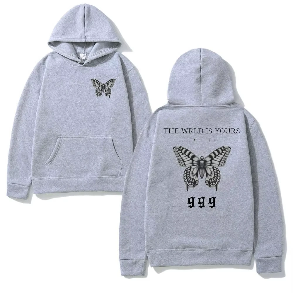 عصير WRLD هوديس الرجال النساء قمصان سويت شيرت بقلنسوة موضة الهيب هوب بلوفرات غير رسمية الخريف بنين بنات أسود ملابس الشارع الشهير Juicewrld #4