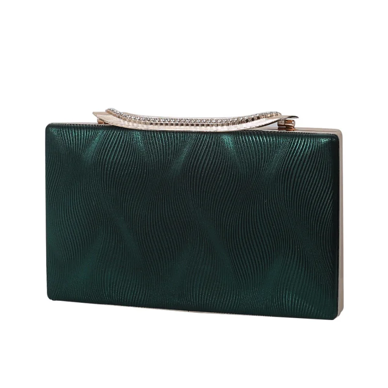 

New style ladies' evening bags, fashionable single - shoulder bags, hand - held evening bags, versatile small square bags