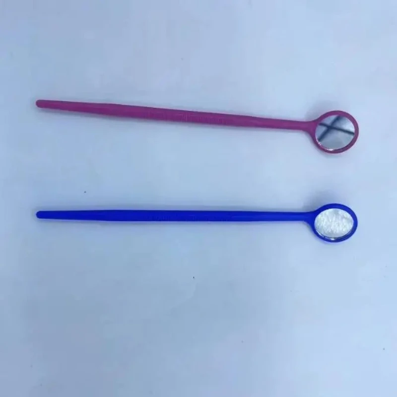 

200pcs Dental Mouth Mirror Disposable Plastic Dentist Mirror Reflector Oral Hygiene Check Mirror Teeth Whitening Dentistry Tools