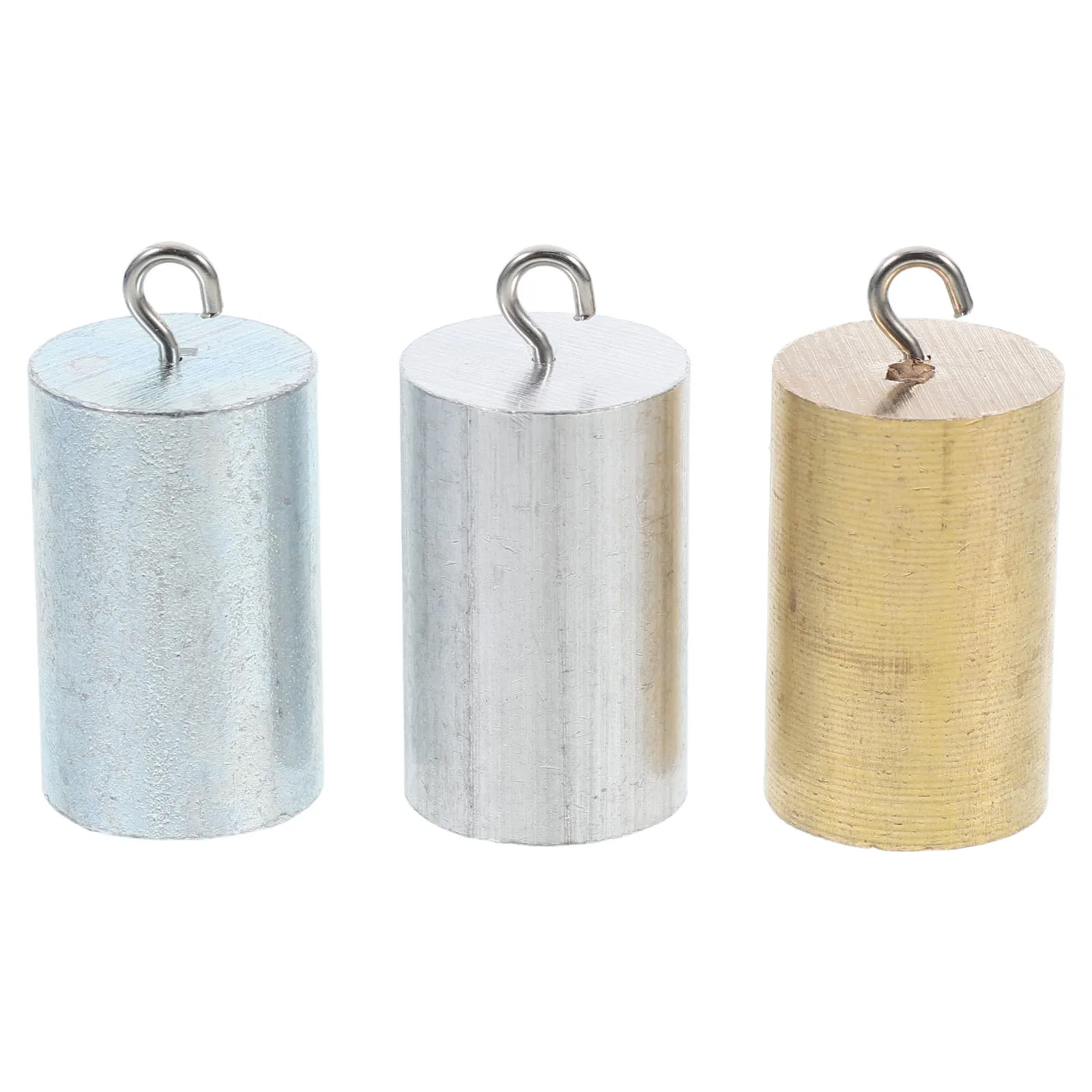 

3pcs Portable Physics Teaching Instrument Metal Experiment Density Cylinder For School Science Lab Specific Gravity Testing