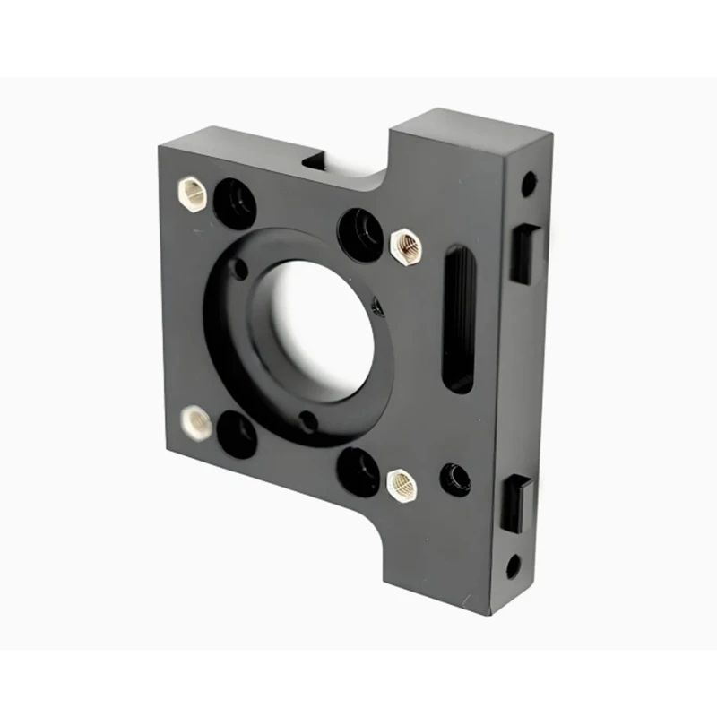 Kundenspezifische Präzisions-CNC-Bearbeitung, Drehen, Fräsen, Aluminium-Schraubenstangenlagergehäuse, CNC-gefräste Teile