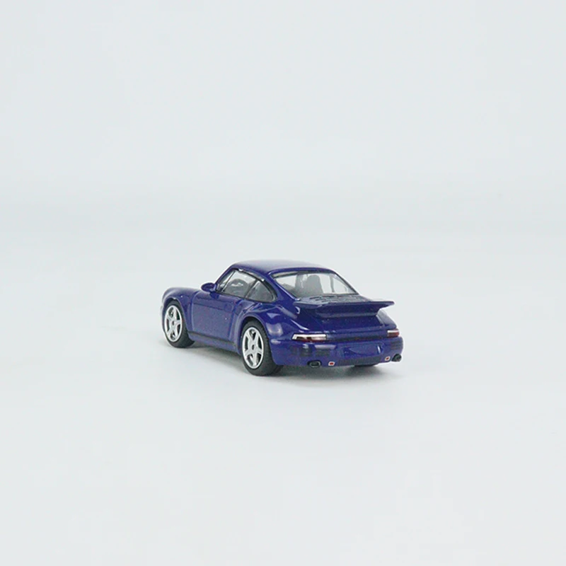 MINIGT 1:64 Model Car RUF CTR Alloy Die-cast Vehicle Collection #451 LHD Dark Blue