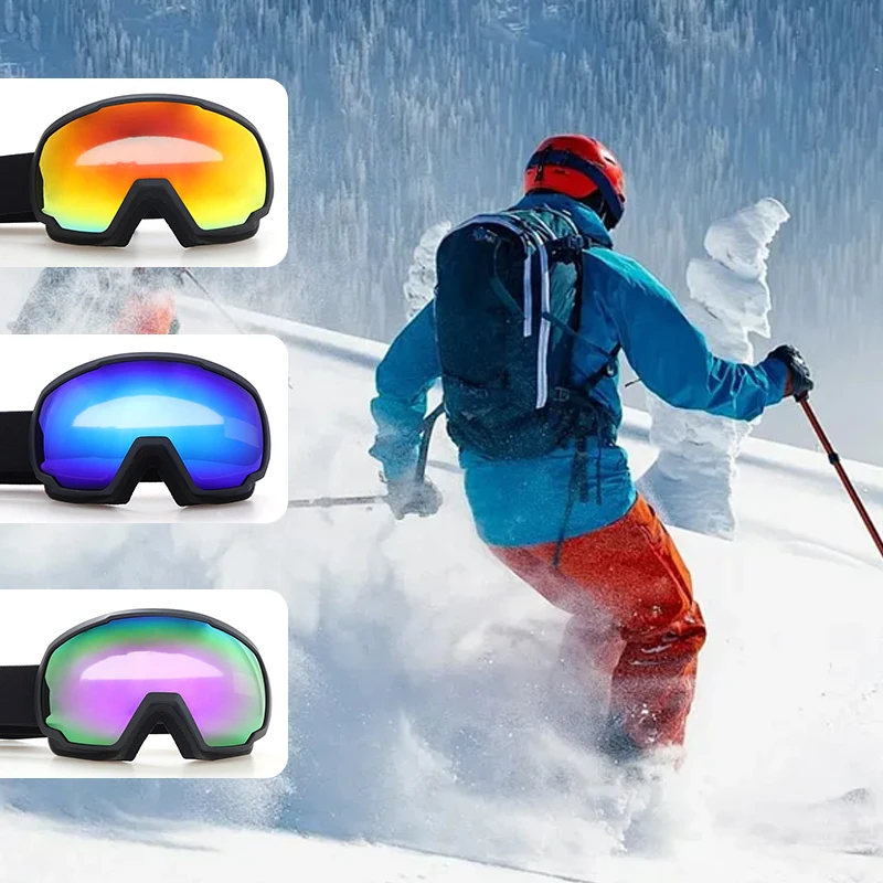 Frame Protective Prescription Luxury Wholesale Frameless Ski Goggles Polarized