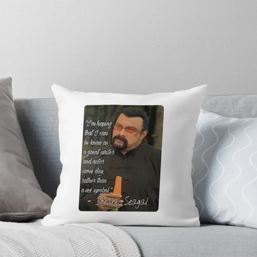 Steven Seagal Sex Symbol Throw Pillow Rectangular Cushion Cover Sofa Cover Sitting Cushion pillow