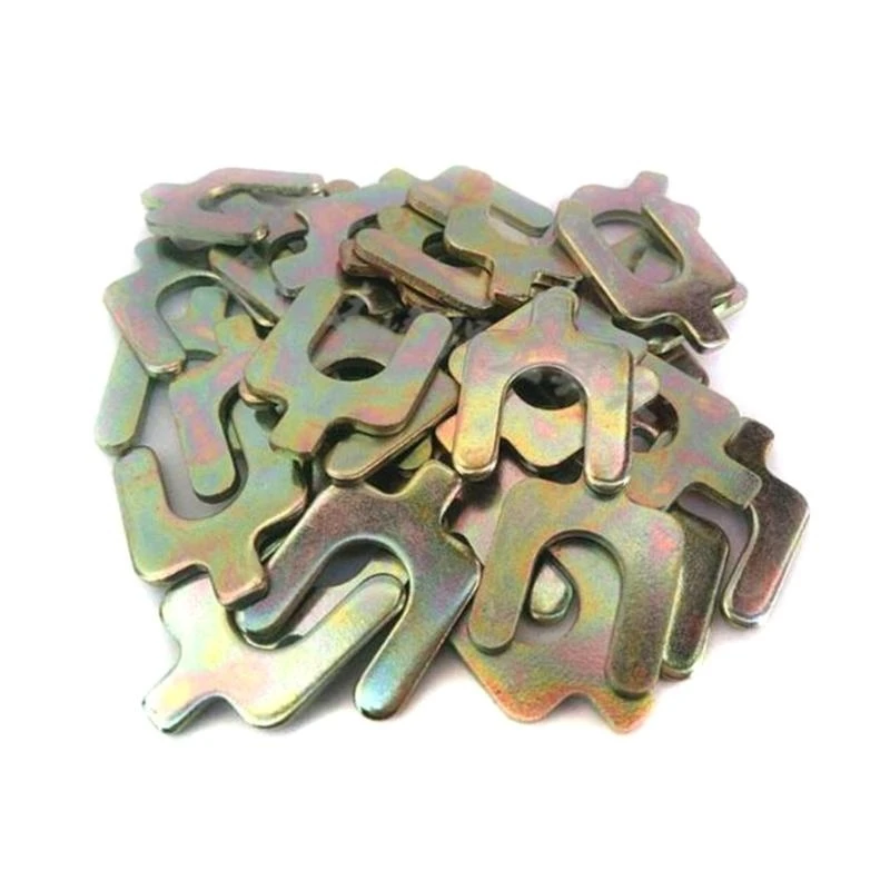 

547B 0.5mm/1mm/1.5mm/2mm/2.5mm U-type Four-wheel Positioning Adjustment Washer 50 Pcs