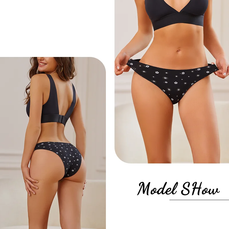 Sexy Cotton Underwear Women S-XL Comfortable Panties Ladies Intimates Underpants Dot Printing Low Waist Briefs Female Lingerie