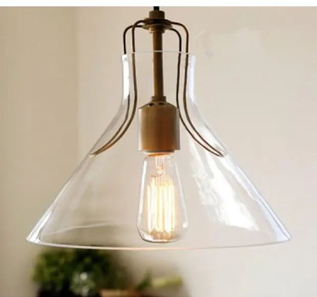 

Японский стиль, минималистичный скандинавский арт, креативная стеклянная люстра в форме зонтика, столовая, спальня, персонализированный ретро-свет