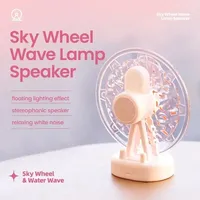 Sky Wheel HIFI Stereo Bluetooth Music Player Built-in White Noise 2000mAh Rechargeable Desk Lamp Romantic Atmosphere Speaker