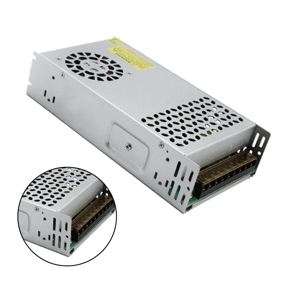 48V 12.5A 600W DC Switching Power Supply Adapter AC110V/220V For LED Strip Camera Low Standby Power High Efficiency