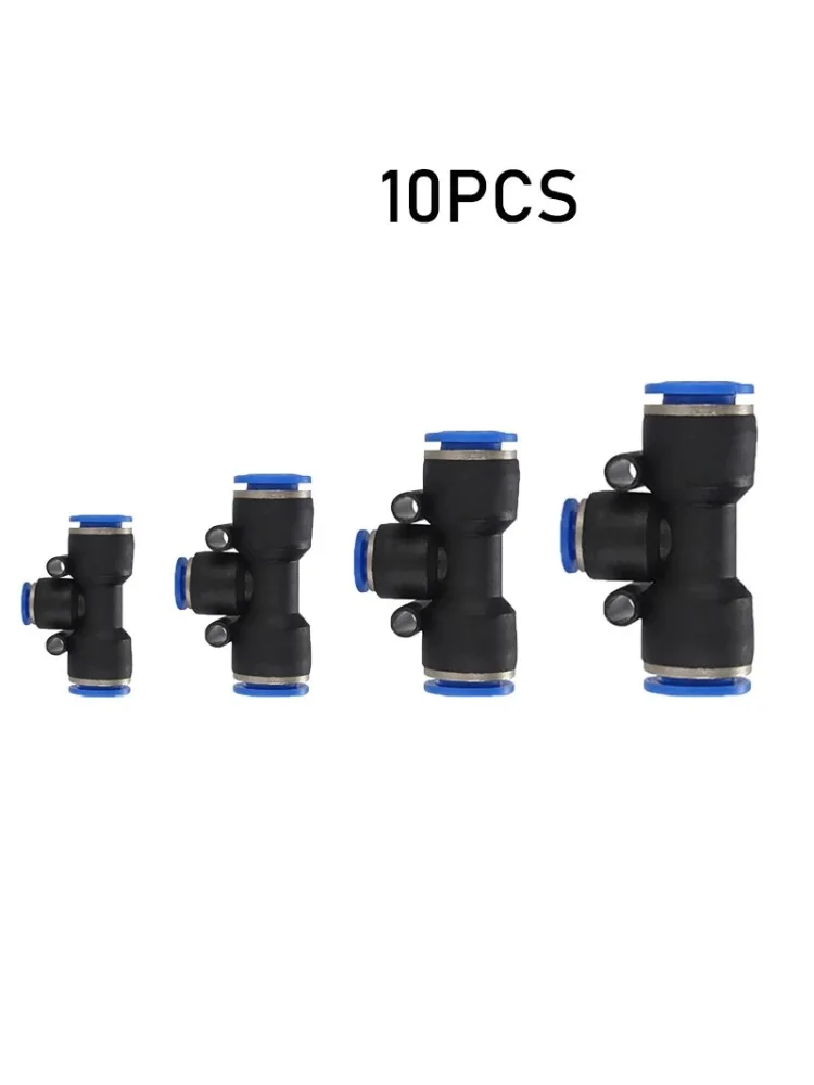 10PCS PEG6-4 PEG8-4 PEG8-6 PEG10-6 PEG10-8 PEG12-10 Pressure Regulator Throttle Valve Compressor Accessories Pneumatic Fitting