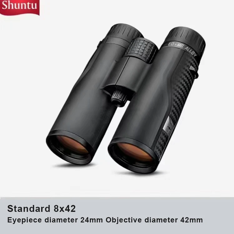Binoculares Shuntu ED 8X42/10X42/10X50/12X50 para adultos, impermeables y antivaho, de alta potencia, para caza, camping y observación de aves.
