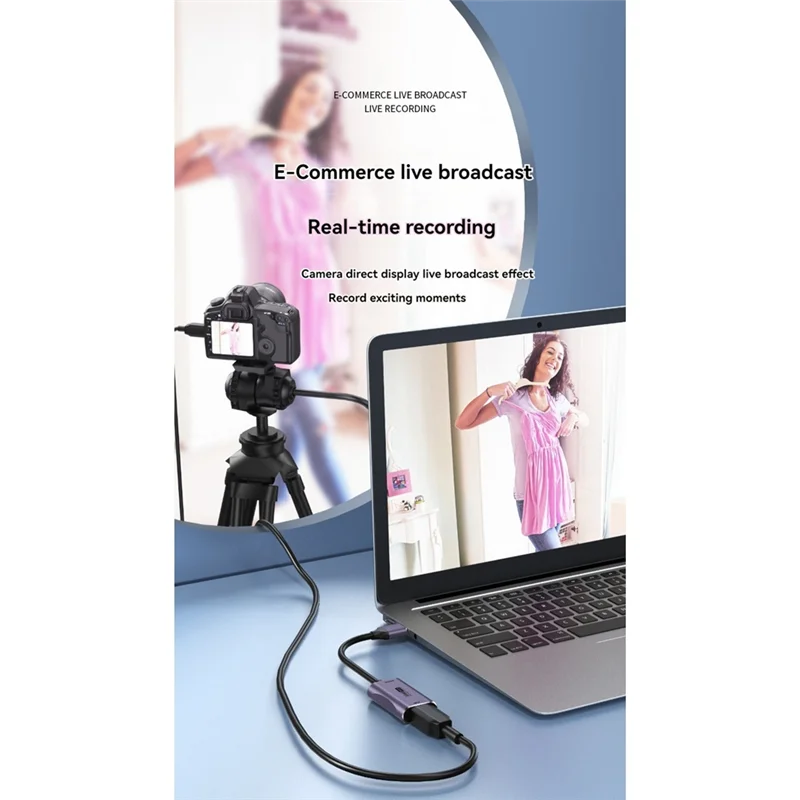 لوحة التقاط الفيديو USB 3.0 - سجل متوافق مع ألعاب Stream Grabber لمفتاح الكاميرا PS4 PS5 Placa De Video