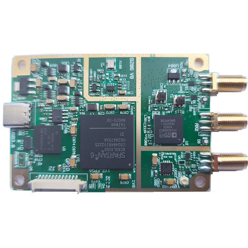 

HamGeek B206 Mini-i 70MHz-6GHz SDR Development Board AD9364 USB3.0 1TX 1RX Compatible with Opensource UHD
