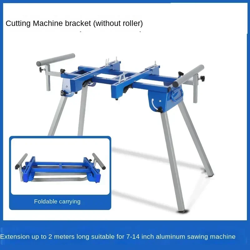 Upgrade Aluminum Saw Miter Saw Bracket Boundary Aluminum Machine Table Woodworking Table Mobile Bracket Portable Bracket