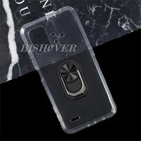 For Umidigi Bison X10S X10G NFC X10 Pro X10Pro Bison GT Pro Back Ring Holder Bracket Phone Case TPU Soft Silicone Cover