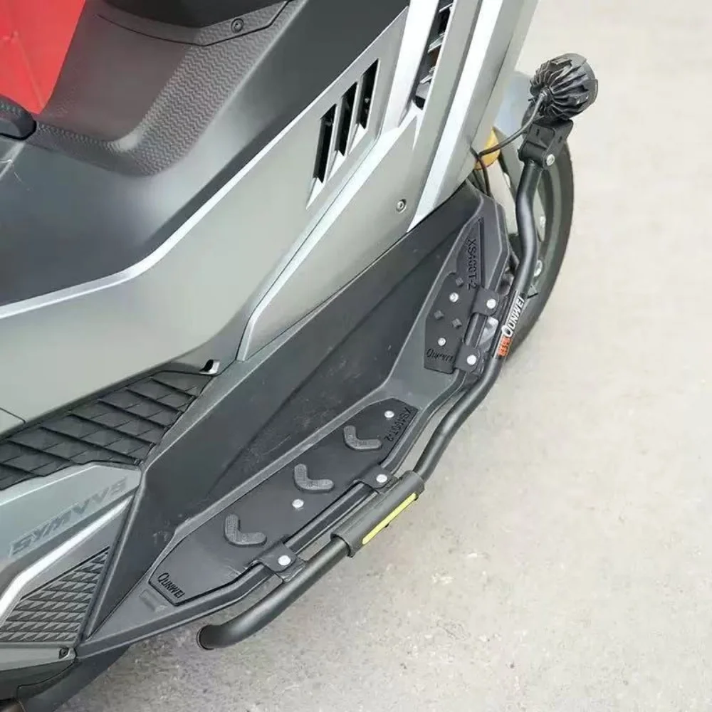 For SYM Husky ADV 300 special modification accessories: guard bar, bumper, anti-drop device, exhaust pipe