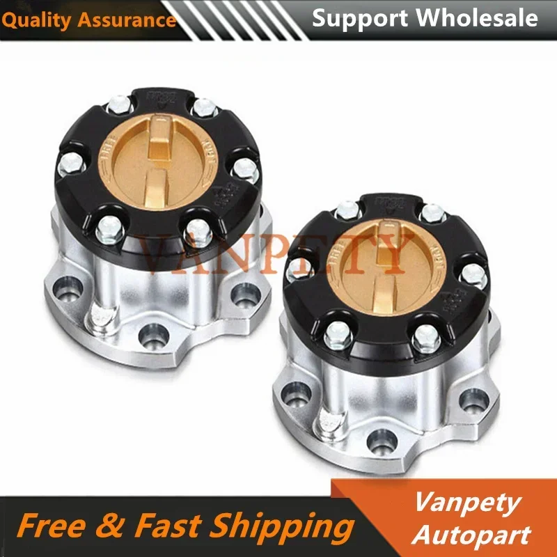 2pcs New 43530 60130 For Toyota Land Cruiser 105 FZJ71/74/78/79 HZJ71/7879 Free Wheel Locking Hubs B004 43530-60130 4353060130