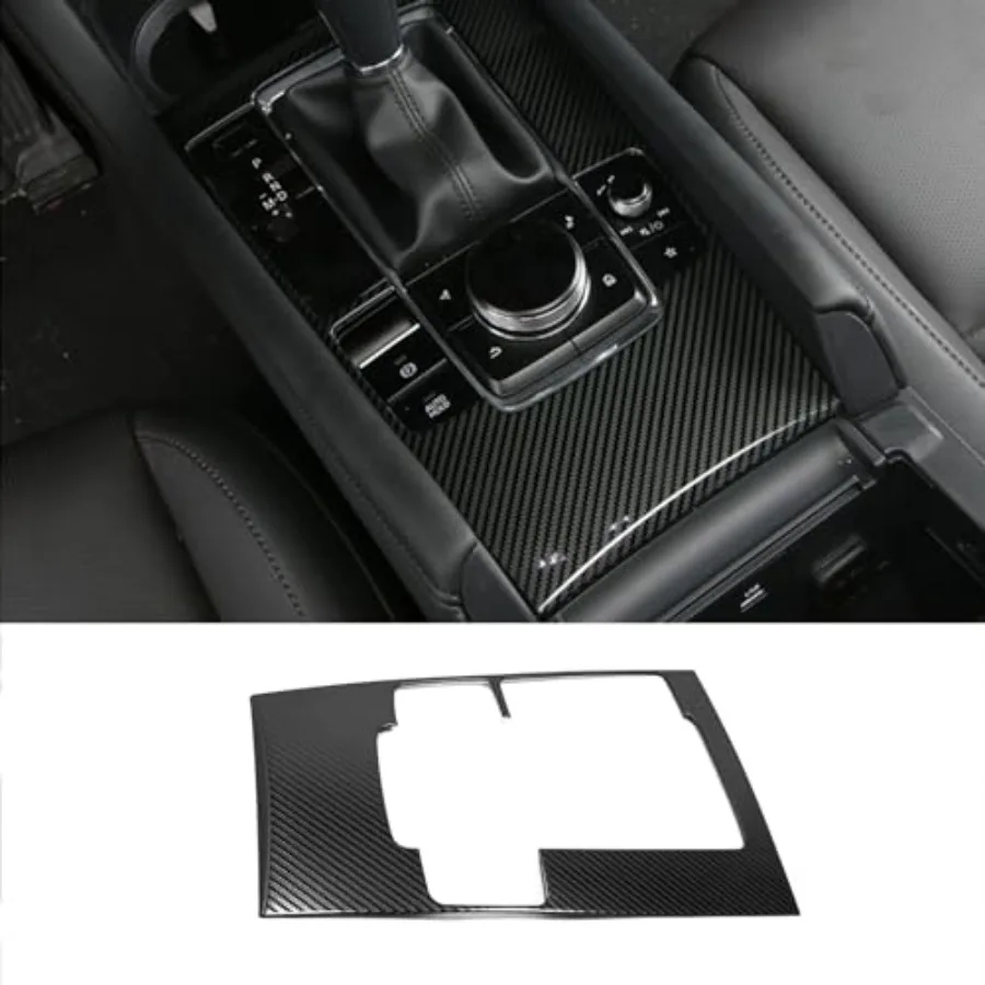 

Car Accessories Fit for 2019 2020 2021 2022 2023 2024 2025 Mazda 3 Axela Interior Gear Shift Knob Console Media Panel Cover Tri