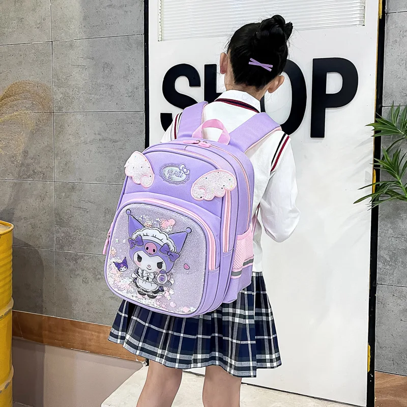 Sanrio New Clow M Student Schoolbag Cartoon Casual and Lightweight Large Capacity Waterproof Stain-Resistant Backpack