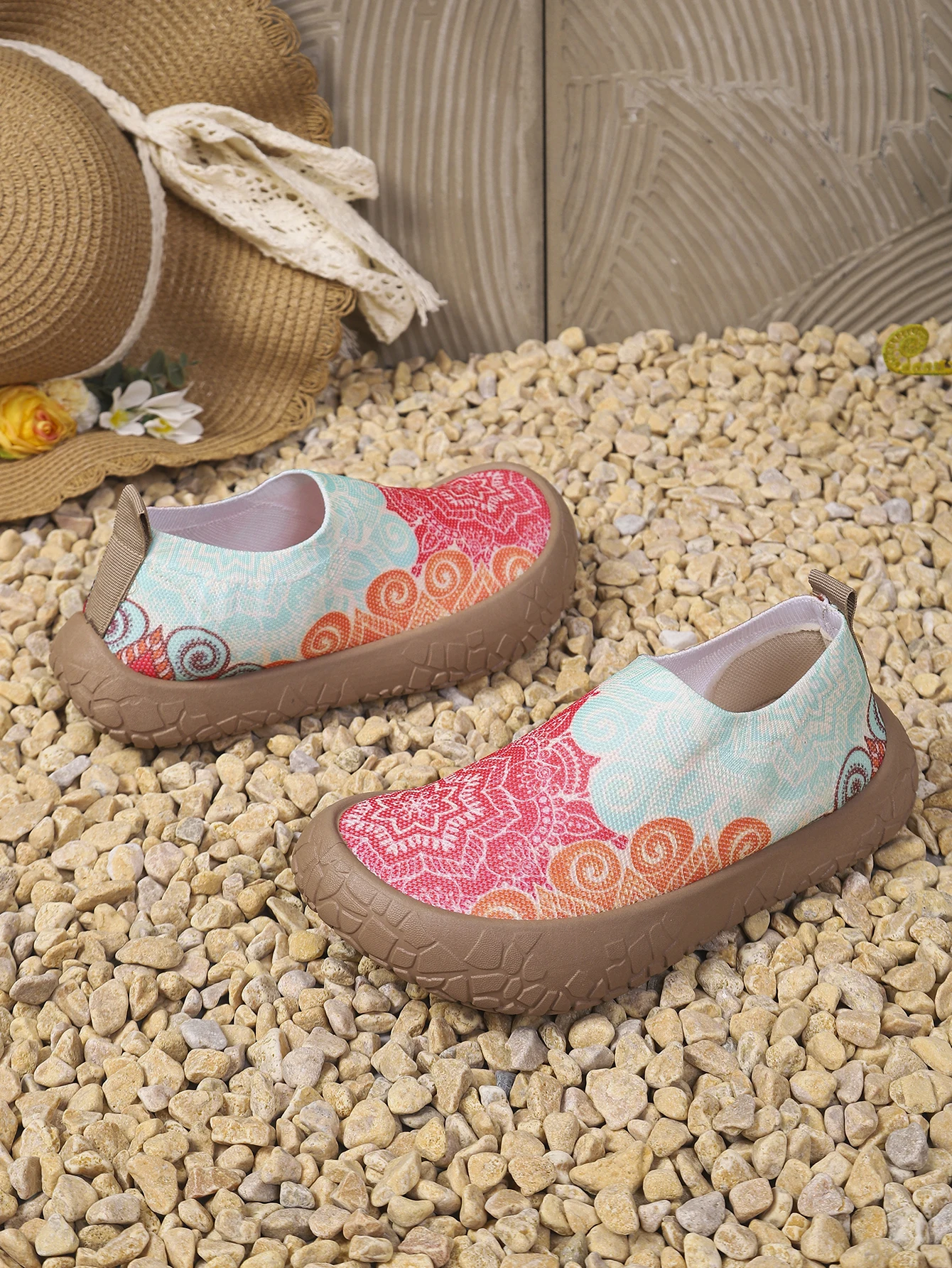 2026 Frühling Herbst Damen Slip-On Sneaker mit Sonnenblumenmuster, Leichte Atmungsaktive Rutschfeste Mesh-Herbst-Wanderschuhe, Park-Light-Wanderschuhe – Detail 8