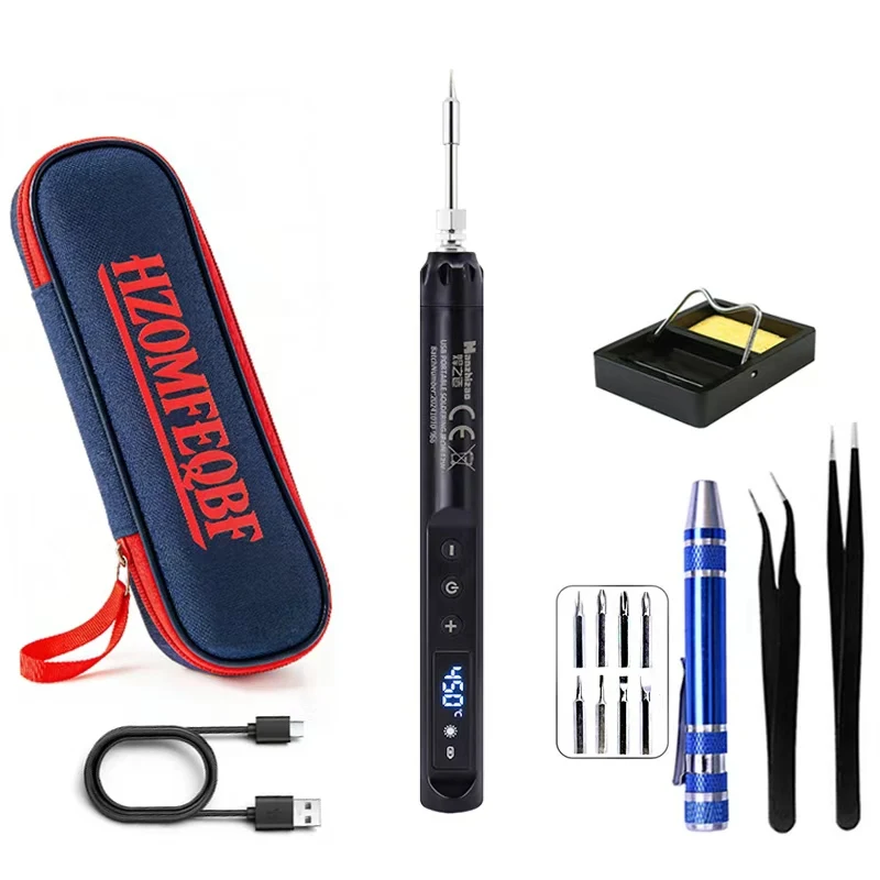 

Plug-in Digital Display Smart Soldering Iron Kit | Non-rechargeable Model
