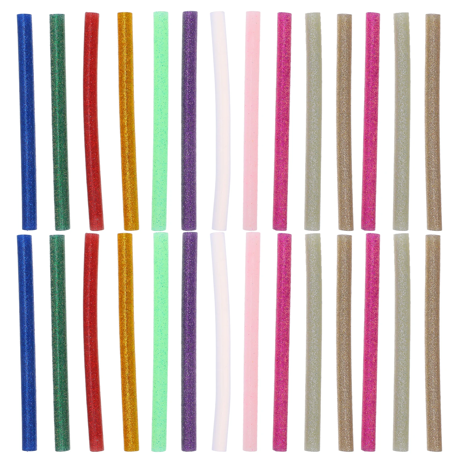 120 Pcs Hot Melt Glue Stick Sticks for Small Diy Craft Cute Bulk Classroom Crafting Portable
