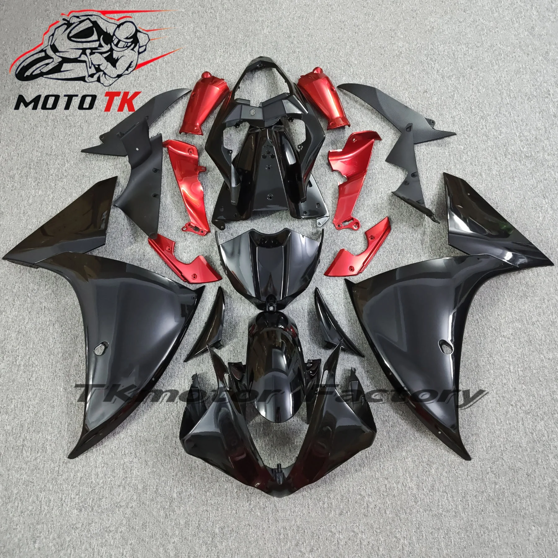 Custom ABS Fairings Kit For Yamaha YZF-R1 2009 2010 2011 2012 Motorcycle Bodywork Replacement Parts