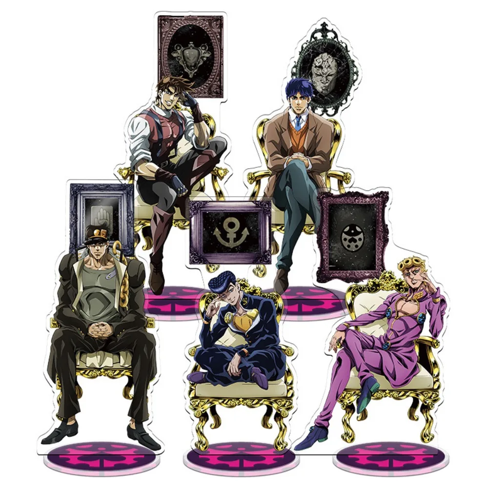 

JoJo's Bizarre Adventure Anime Peripherals Large Size Double Sided Printing Acrylic Stand Model Creative Fans Collect Ornaments