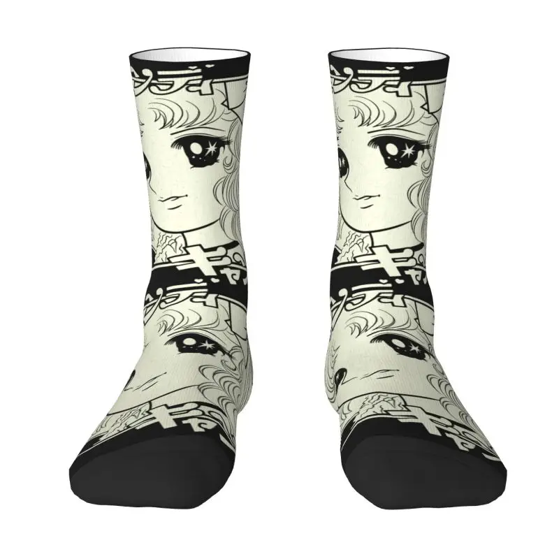 

Пользовательские конфеты, мужские и женские носки для экипажа, новинка унисекс, носки с 3D принтом, мультяшные аниме, манга, платье