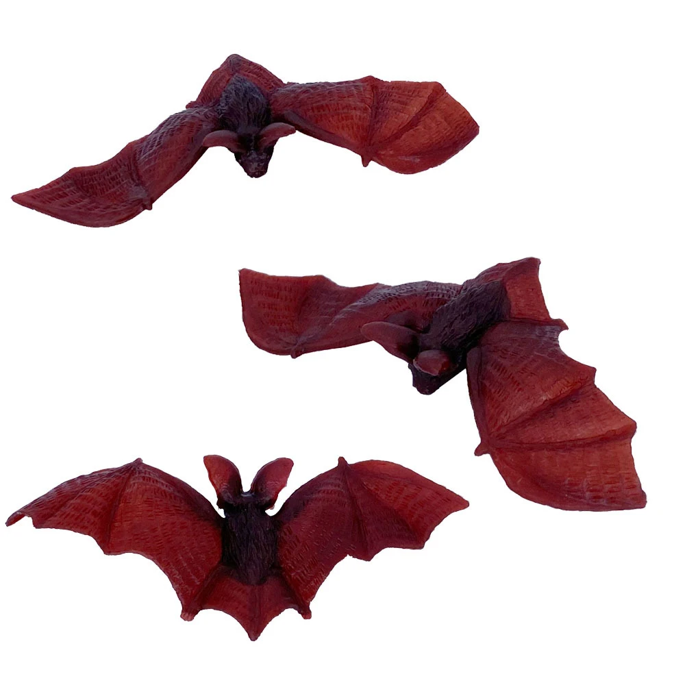 10/20PCS realistico pipistrello di plastica simulazione pipistrello insetto ingannevoli Prop scherzo giocattoli Horror divertente Horror trucco Prop regalo di Halloween