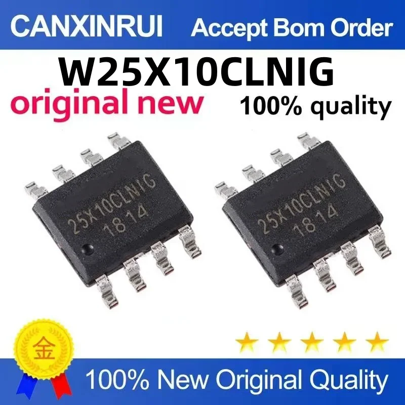 (5-100 pieces)Brand new original W25X10CLNIG 25X10CLN1G 25X10CLNIG SOP8
