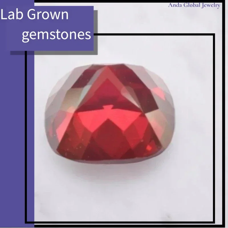 

L-Lab выращенные рубиновые свободные драгоценные камни голубь кроваво-красные бусины-подвески для ювелирных изделий своими руками, сертификат на выбор, повседневная одежда