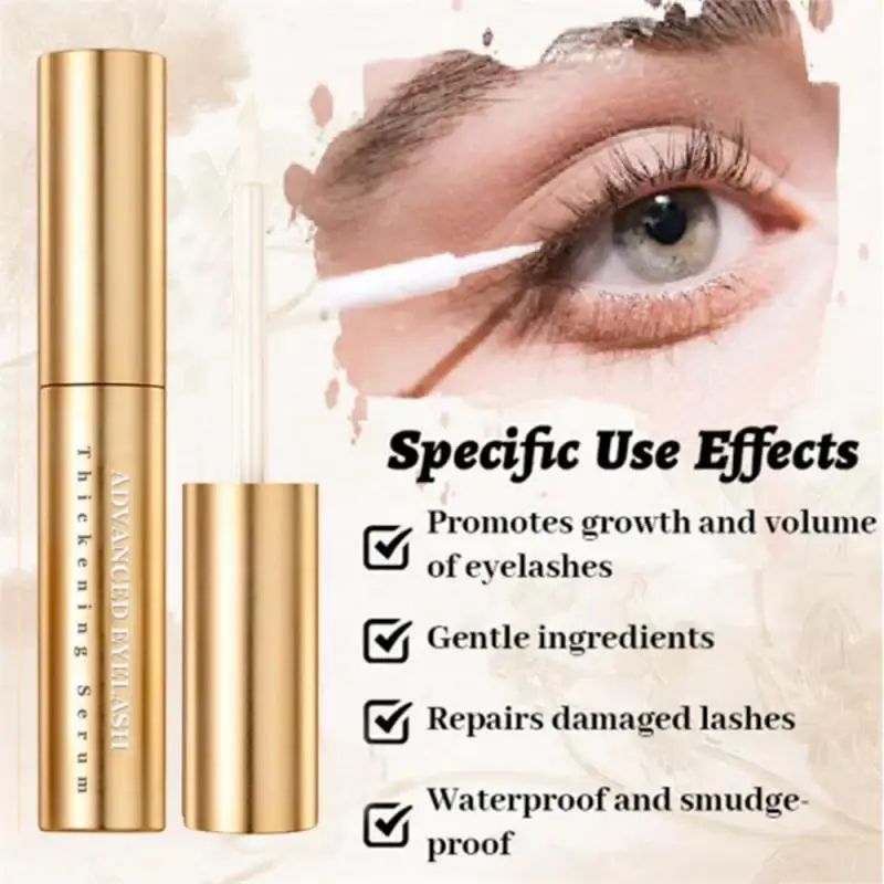 Fast Eyelash Growth Serum 7 Days Natural Eyelash Enhancer Longer Fuller Thicker Lashes Treatment Products Eye Care Makeup