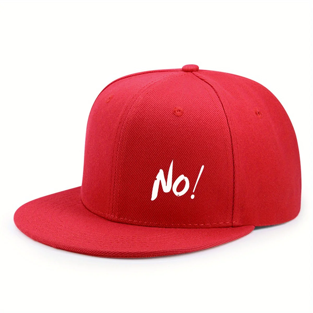 Baseballkappe mit flacher Krempe für Männer und Frauen ohne Aufdruck, modisch, vielseitig, lässig, Hip-Hop-Hut für Street Going im Freien – Detail 6