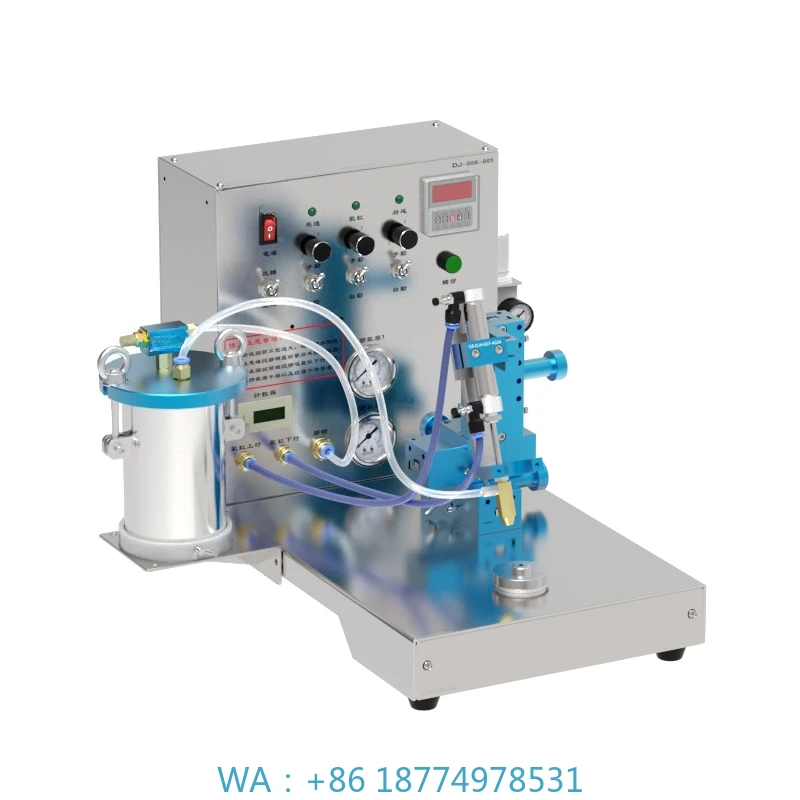 & PLC 220V 1-Year Warranty for Industrial Profiles Hot Selling High Precision Silicone Glue Dispensing Machine with Motor